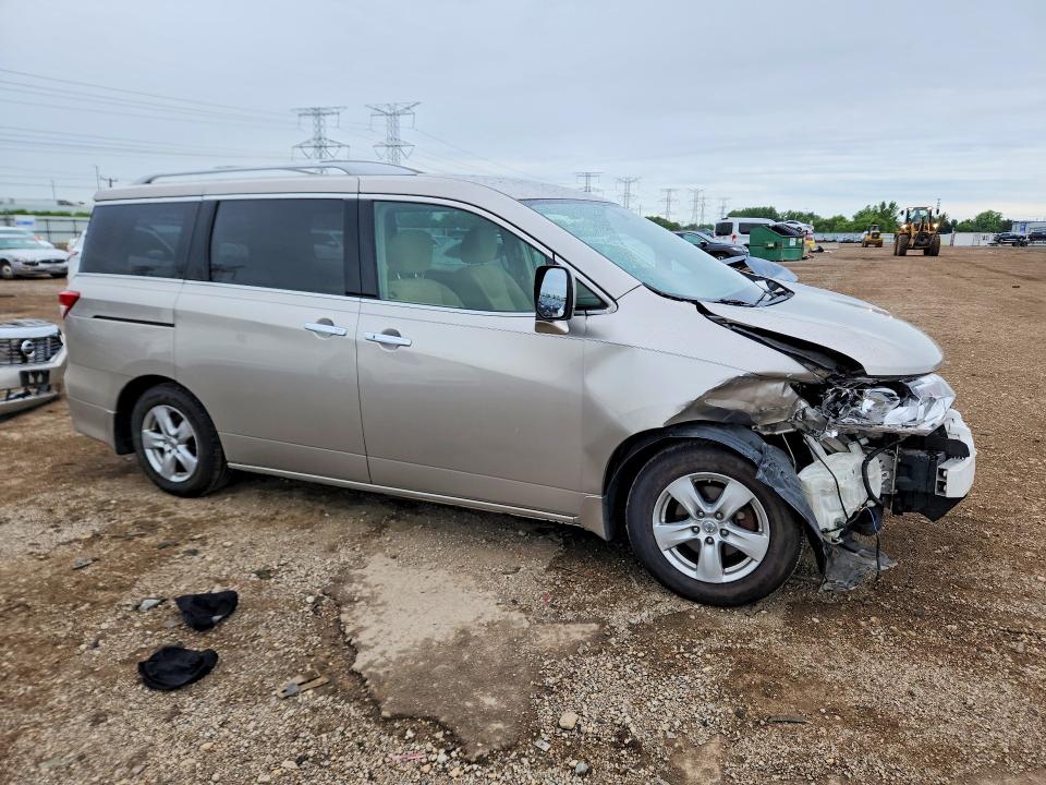2012 Nissan Quest მანქანა იყიდება აუქციონზე, vin: JN8AE2KP4C9035933, აუქციონის ნომერი: 58815636