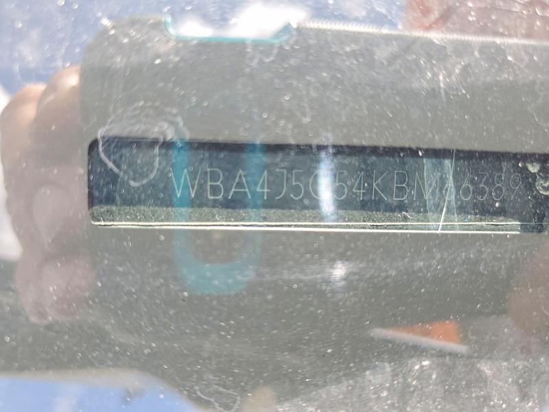 56296706 :رقم المزاد ، WBA4J5C54KBM66389 vin ، 2019 Bmw 440i مزاد بيع