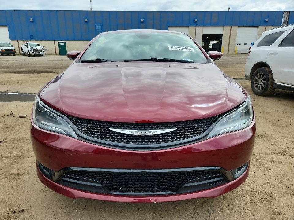 2015 Chrysler 200 მანქანა იყიდება აუქციონზე, vin: 1C3CCCDG1FN736491, აუქციონის ნომერი: 56805666