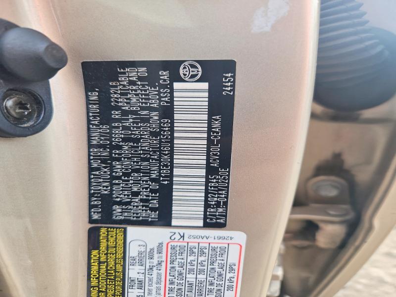 Aukcja sprzedaży 2006 Toyota Camry, vin: 4T1BE30K46U156469, numer aukcji: 56373186