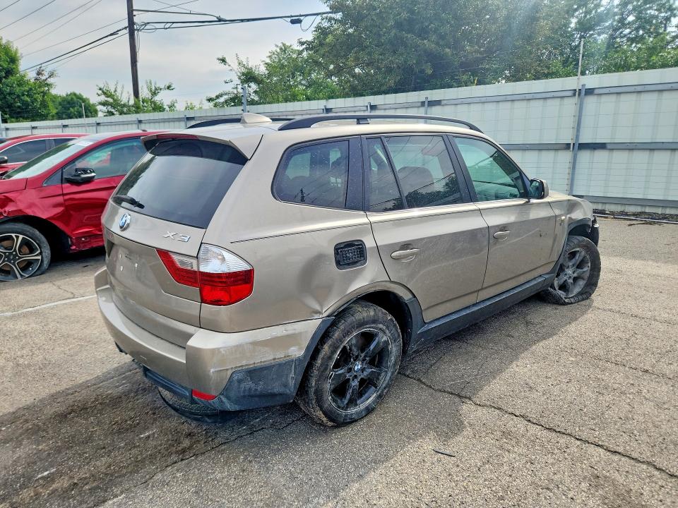 Продаж на аукціоні авто 2008 Bmw X3, vin: WBXPC93448WJ21537, номер лоту: 56087426