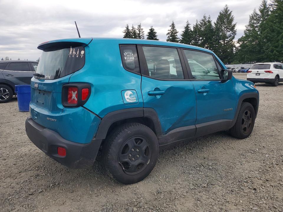 Продаж на аукціоні авто 2019 Jeep Renegade, vin: ZACNJAAB7KPK52640, номер лоту: 53270036