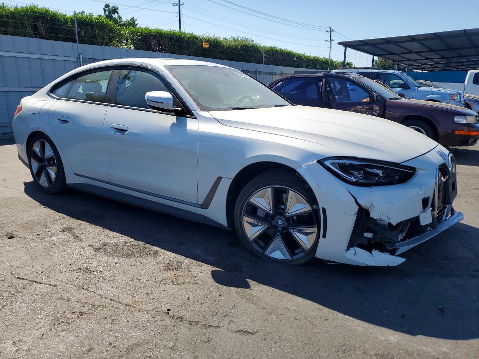 Aukcja sprzedaży 2023 Bmw I4, vin: WBY73AW07PFN85233, numer aukcji: 57272936