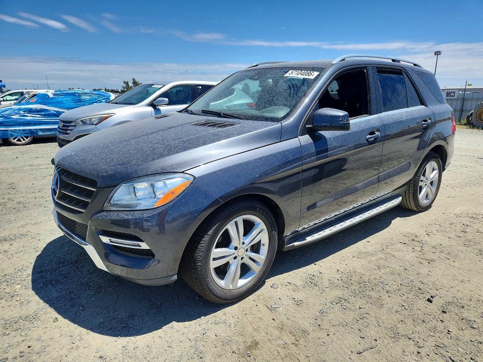 Auction sale of the 2014 Mercedes-benz Ml, vin: 4JGDA5HB8EA424637, lot number: 57104086