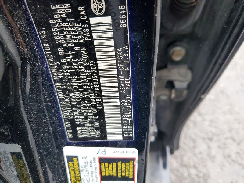 Aukcja sprzedaży 2016 Toyota Camry, vin: 4T1BF1FK8GU542077, numer aukcji: 58707976