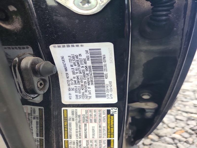 55225196 :رقم المزاد ، 1NXBR32E34Z306886 vin ، 2004 Toyota Corolla مزاد بيع