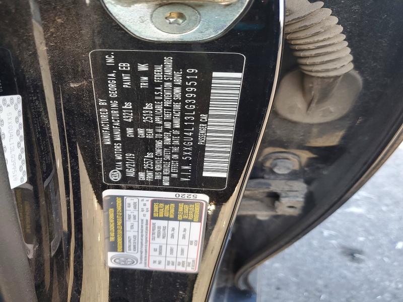 2020 Kia Optima მანქანა იყიდება აუქციონზე, vin: 5XXGU4L13LG399519, აუქციონის ნომერი: 57816496