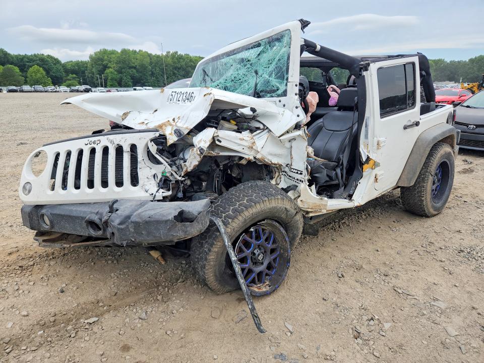 Продаж на аукціоні авто 2016 Jeep Wrangler Unlimited, vin: 1C4BJWDG9GL224957, номер лоту: 57121346