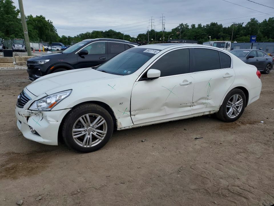 56417116 :رقم المزاد ، JN1CV6AR8FM520580 vin ، 2015 Infiniti Q40 مزاد بيع