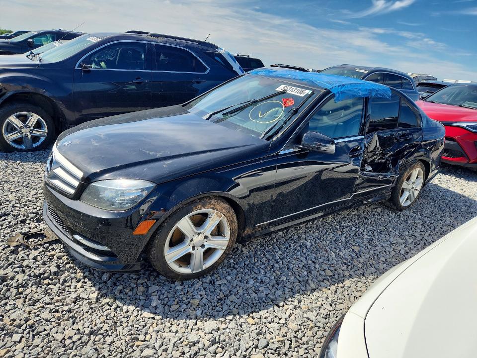 Auction sale of the 2011 Mercedes-benz C, vin: WDDGF5EBXBA522173, lot number: 55313106