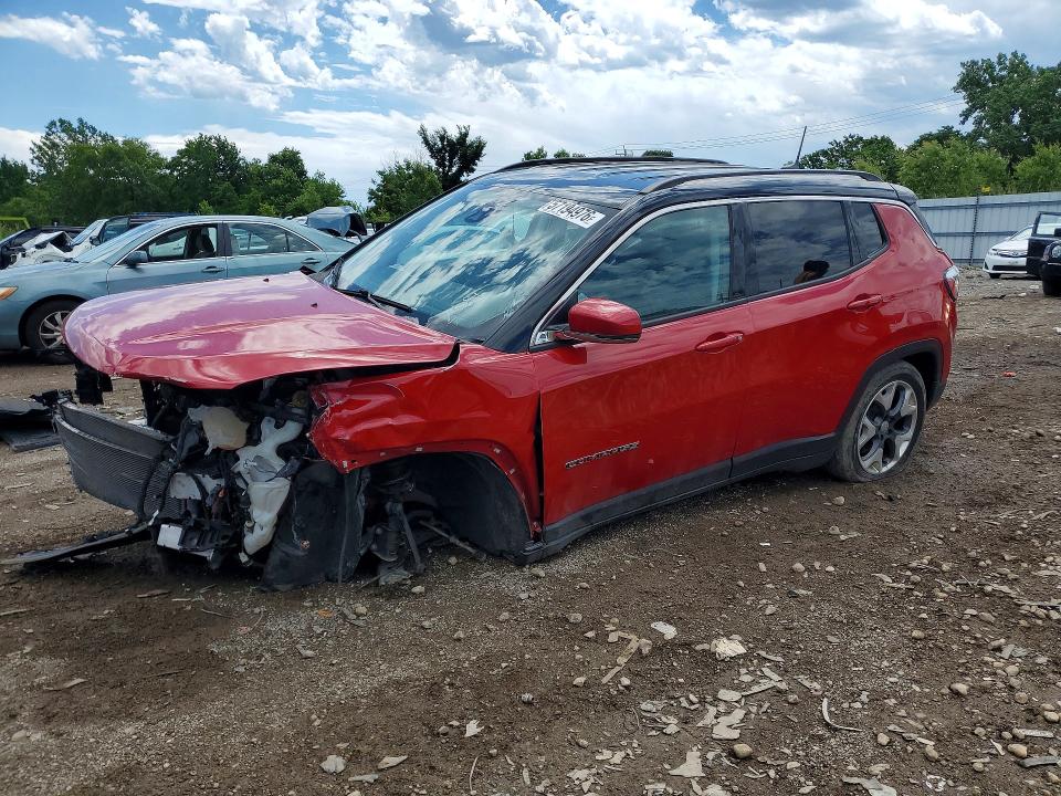Aukcja sprzedaży 2021 Jeep Compass, vin: 3C4NJDCB7MT512581, numer aukcji: 57194976