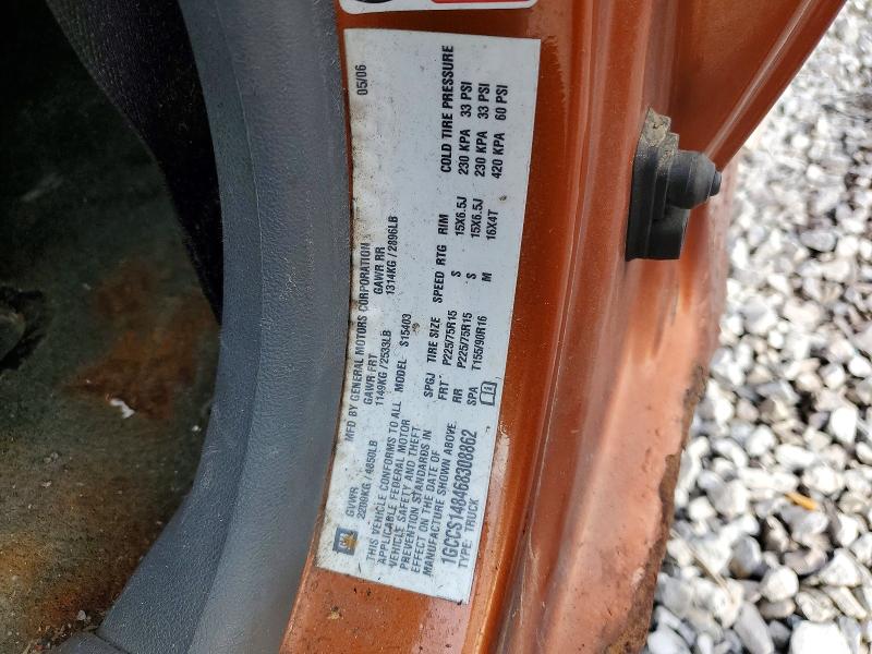 Aukcja sprzedaży 2006 Chevrolet Colorado, vin: 1GCCS148468308862, numer aukcji: 55758196