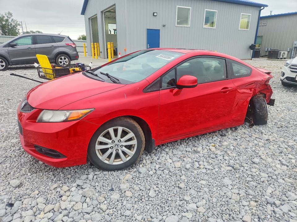 2012 Honda Civic Ex მანქანა იყიდება აუქციონზე, vin: 2HGFG3B87CH526251, აუქციონის ნომერი: 56830086