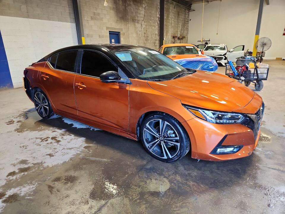 Продажа на аукционе авто 2021 Nissan Sentra, vin: 3N1AB8DV2MY225120, номер лота: 55895816