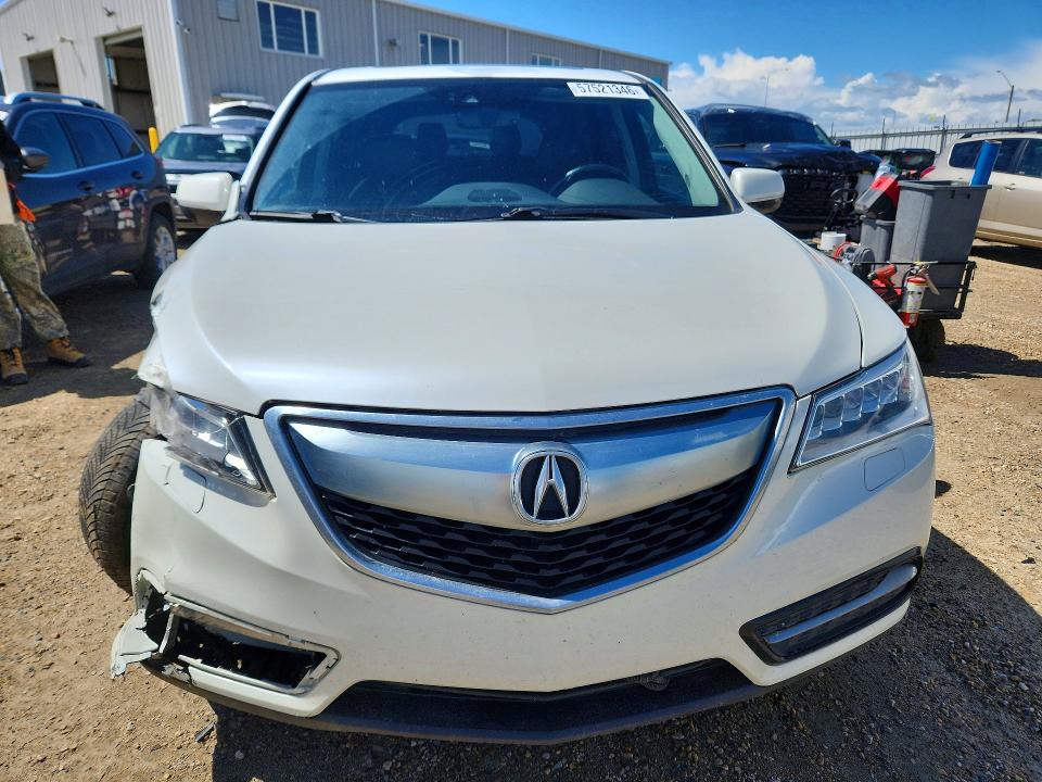 57521346 :رقم المزاد ، 5FRYD4H49GB504711 vin ، 2016 Acura Mdx مزاد بيع