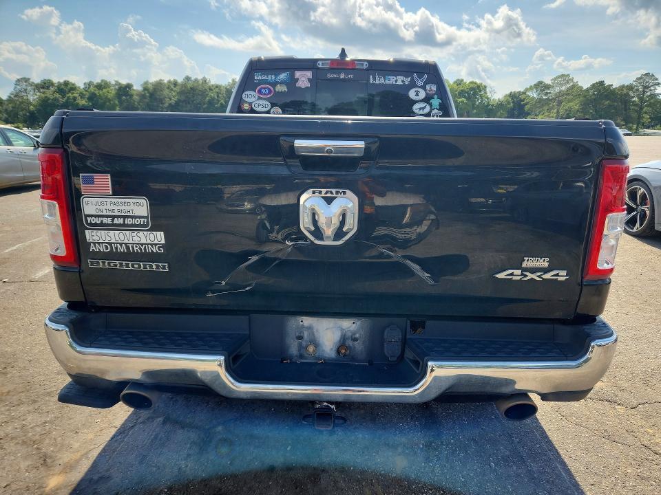 2019 Ram 1500 მანქანა იყიდება აუქციონზე, vin: 1C6SRFBT6KN890591, აუქციონის ნომერი: 57222756