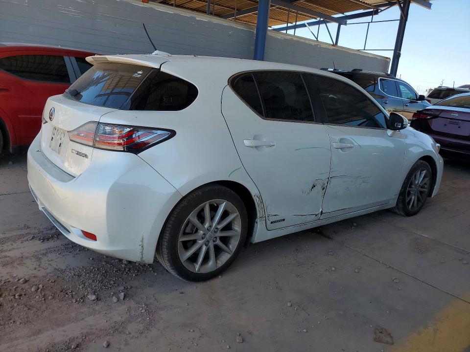 2013 Lexus Ct მანქანა იყიდება აუქციონზე, vin: JTHKD5BH0D2168291, აუქციონის ნომერი: 57539896