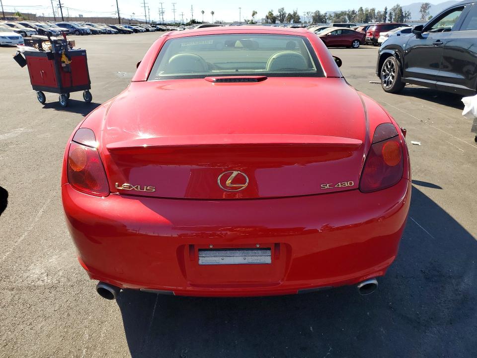 Продажа на аукционе авто 2002 Lexus Sc, vin: JTHFN48Y020008601, номер лота: 57529736