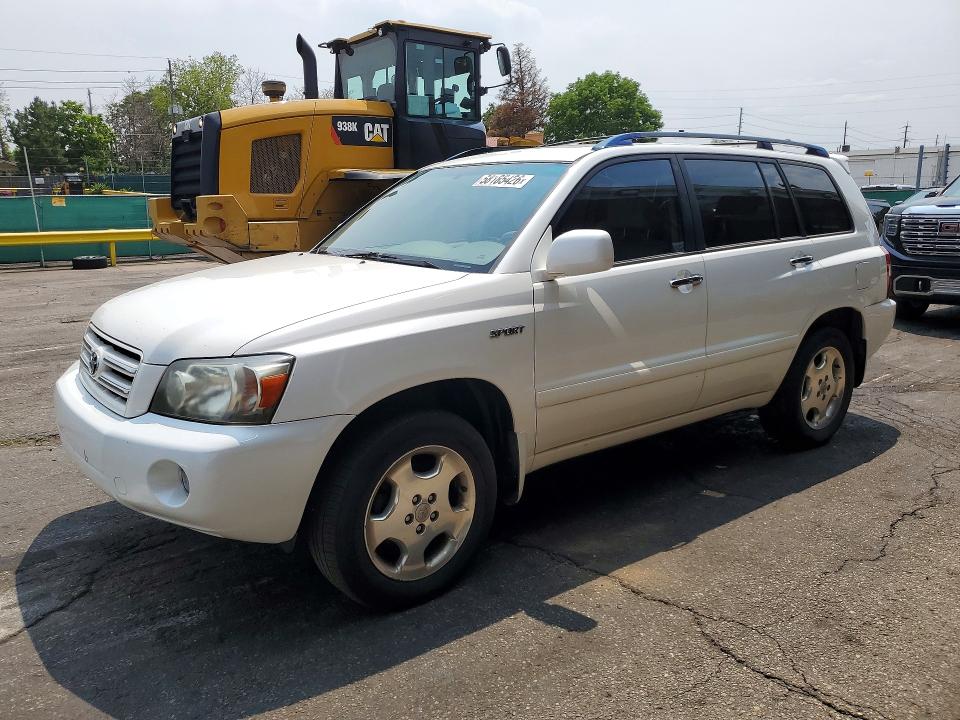 2007 Toyota Highlander მანქანა იყიდება აუქციონზე, vin: JTEEP21A970194893, აუქციონის ნომერი: 58185426