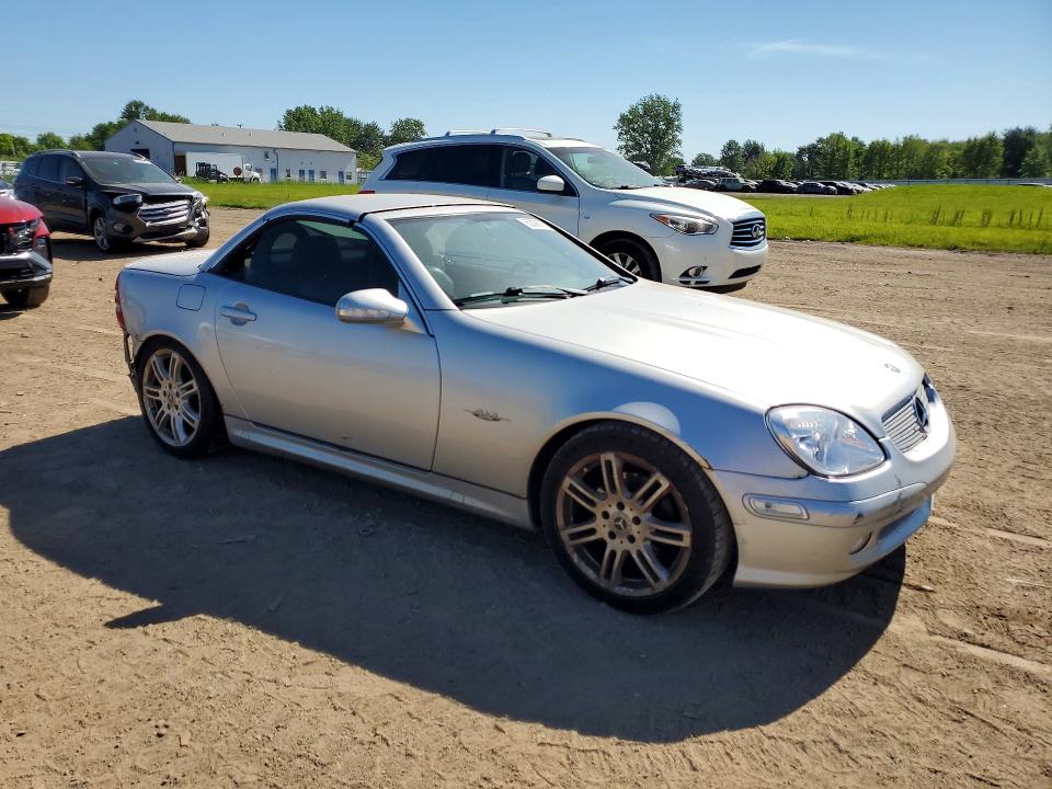 2004 Mercedes-benz Slk მანქანა იყიდება აუქციონზე, vin: WDBKK49F64F307580, აუქციონის ნომერი: 55399076