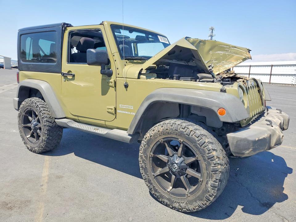 2013 Jeep Wrangler მანქანა იყიდება აუქციონზე, vin: 1C4AJWAG5DL570483, აუქციონის ნომერი: 58108606
