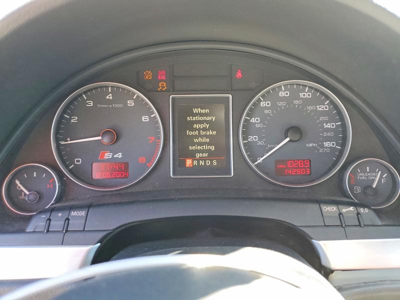 58312286 :رقم المزاد ، WAUGL78E95A544140 vin ، 2005 Audi New S4 مزاد بيع