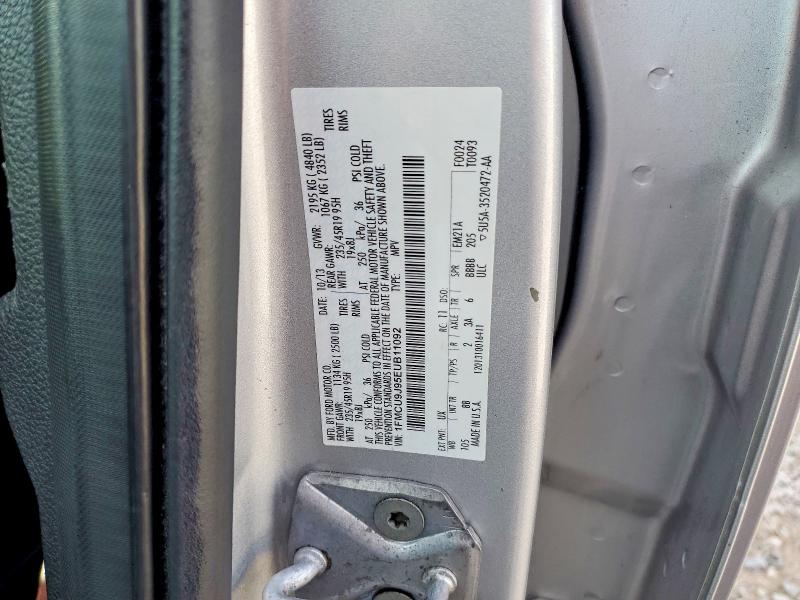 Продаж на аукціоні авто 2014 Ford Escape, vin: 1FMCU9J95EUB11092, номер лоту: 57404496