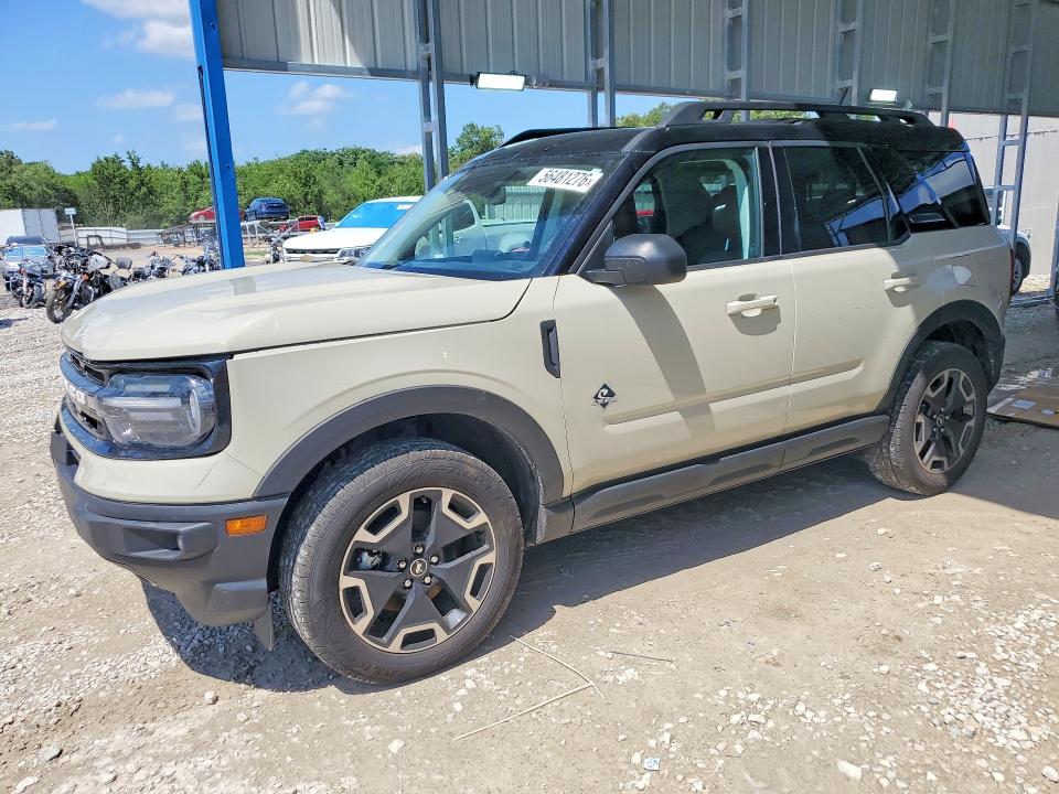 56481276 :رقم المزاد ، 3FMCR9C64RRF11646 vin ، 2024 Ford Bronco Sport مزاد بيع