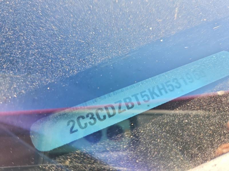 Aukcja sprzedaży 2019 Dodge Challenger, vin: 2C3CDZBT5KH531968, numer aukcji: 55455556