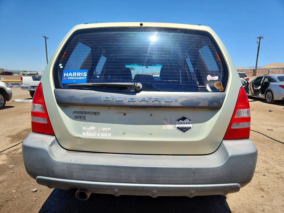 2005 Subaru Forester მანქანა იყიდება აუქციონზე, vin: JF1SG63655H742805, აუქციონის ნომერი: 56474596