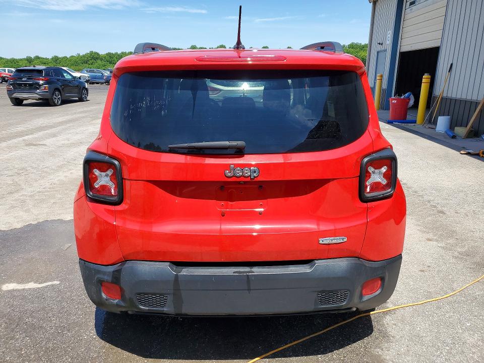 Продажа на аукционе авто 2016 Jeep Renegade, vin: ZACCJABT1GPC63870, номер лота: 55953676