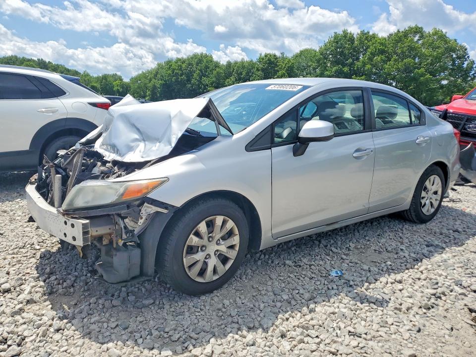 57060206 :رقم المزاد ، 2HGFB2F51CH597700 vin ، 2012 Honda Civic مزاد بيع