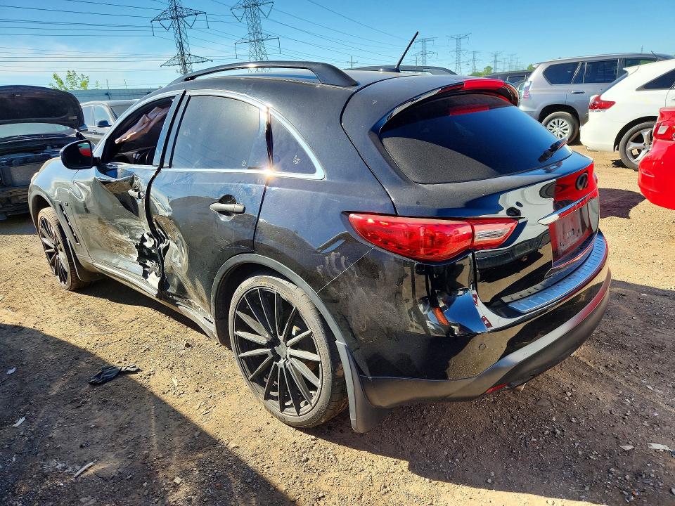 55561876 :رقم المزاد ، JN8CS1MW5HM411916 vin ، 2017 Infiniti Qx70 مزاد بيع