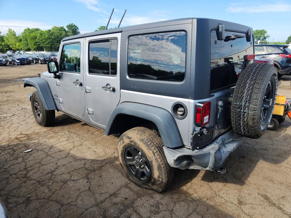 58088796 :رقم المزاد ، 1C4BJWDG5GL330256 vin ، 2016 Jeep Wrangler Unlimited مزاد بيع