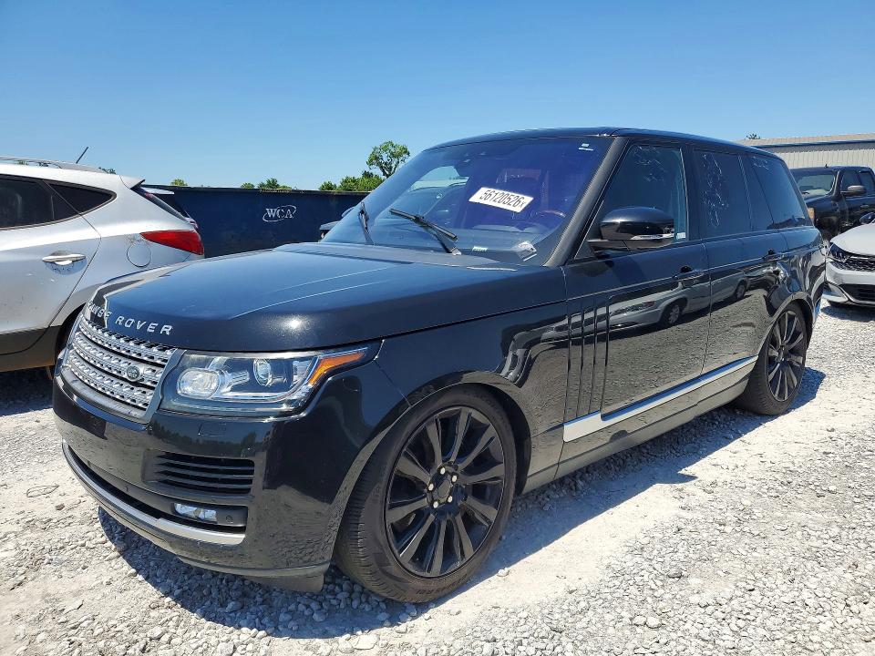 Продаж на аукціоні авто 2017 Land Rover Range Rover, vin: SALGS2FE3HA329605, номер лоту: 56120526