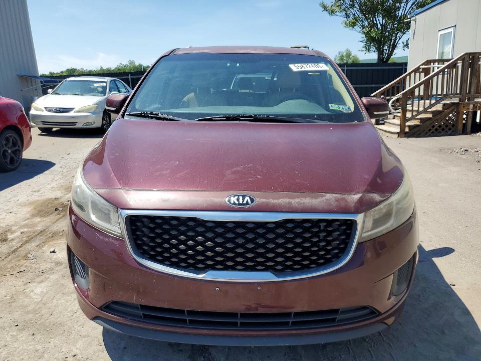 Aukcja sprzedaży 2015 Kia Sedona, vin: KNDMB5C17F6060196, numer aukcji: 55872486