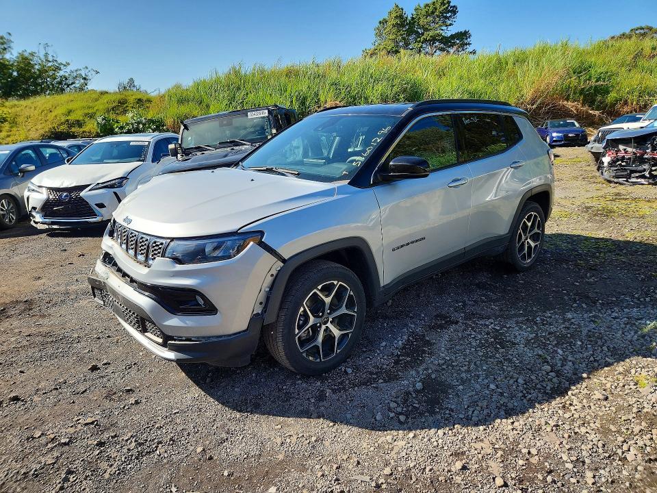 57601296 :رقم المزاد ، 3C4NJDCN6ST525393 vin ، 2025 Jeep Compass مزاد بيع