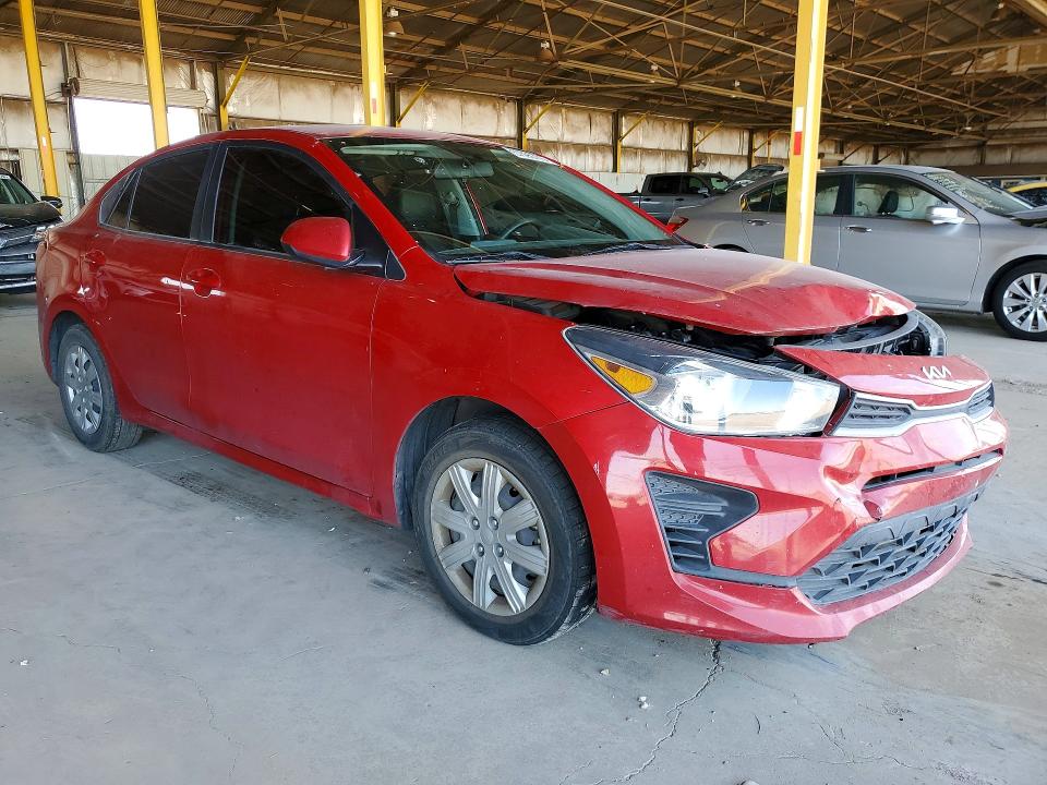 57590776 :رقم المزاد ، 3KPA24AD8NE466183 vin ، 2022 Kia Rio مزاد بيع