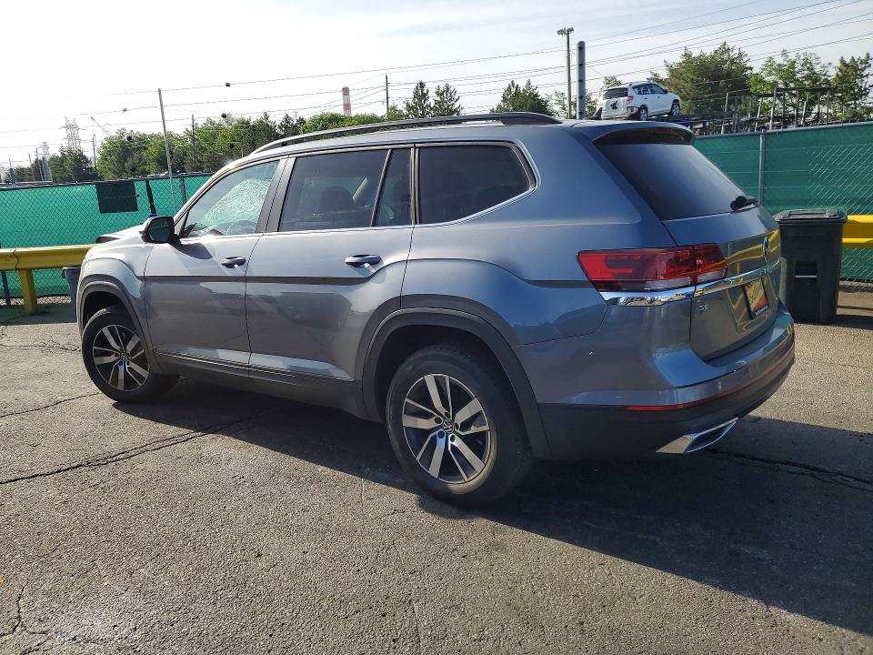 2021 Volkswagen Atlas მანქანა იყიდება აუქციონზე, vin: 1V2LP2CA6MC507979, აუქციონის ნომერი: 55542016