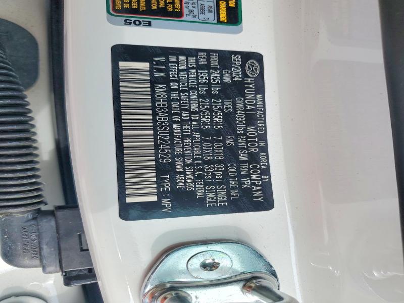 Продаж на аукціоні авто 2025 Hyundai Kona, vin: KM8HB3AB3SU224529, номер лоту: 55699536