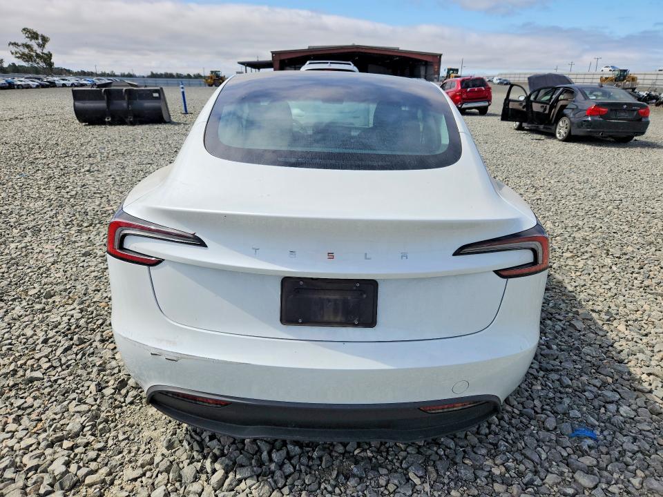 Продажа на аукционе авто 2025 Tesla Model 3, vin: 5YJ3E1EA5SF970971, номер лота: 57894486