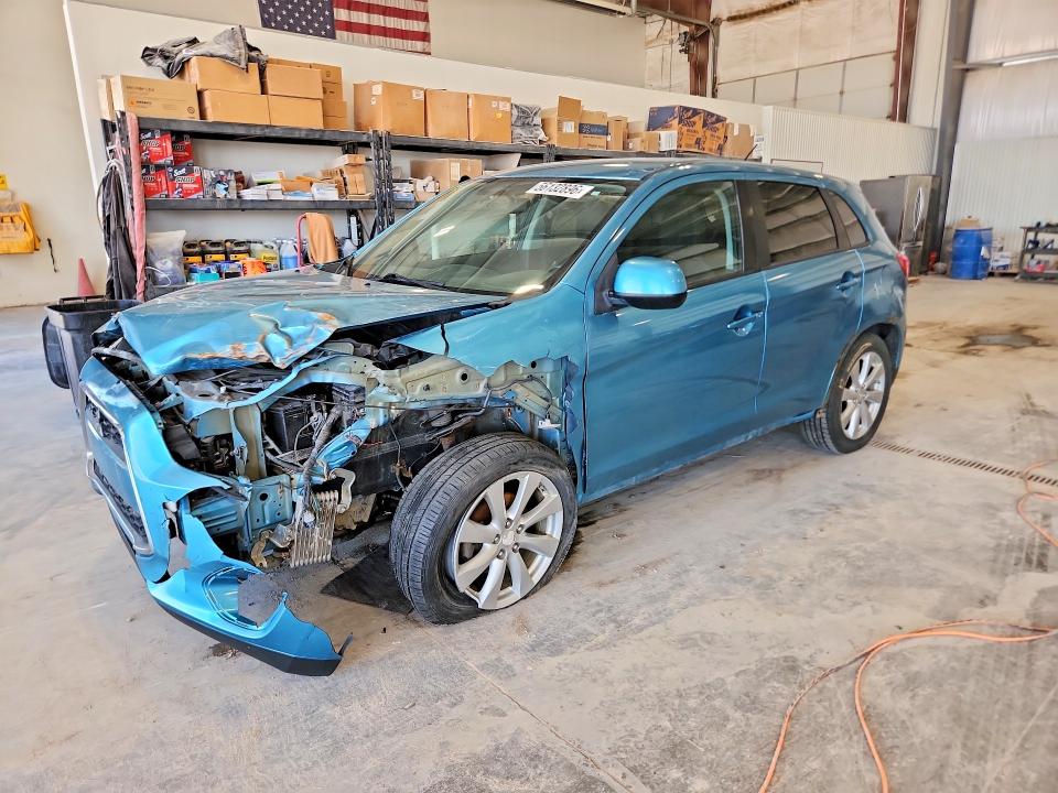 2013 Mitsubishi Outlander Sport მანქანა იყიდება აუქციონზე, vin: 4A4AR3AU4DE014868, აუქციონის ნომერი: 56132896
