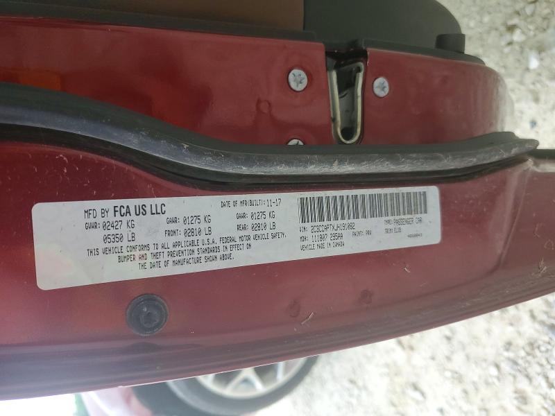 56073726 :رقم المزاد ، 2C3CCAPTXJH191082 vin ، 2018 Chrysler 300c مزاد بيع