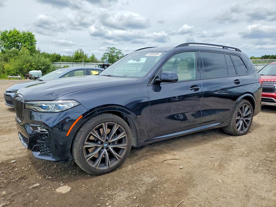 2022 Bmw X7 მანქანა იყიდება აუქციონზე, vin: 5UXCX6C05N9K37365, აუქციონის ნომერი: 57039336