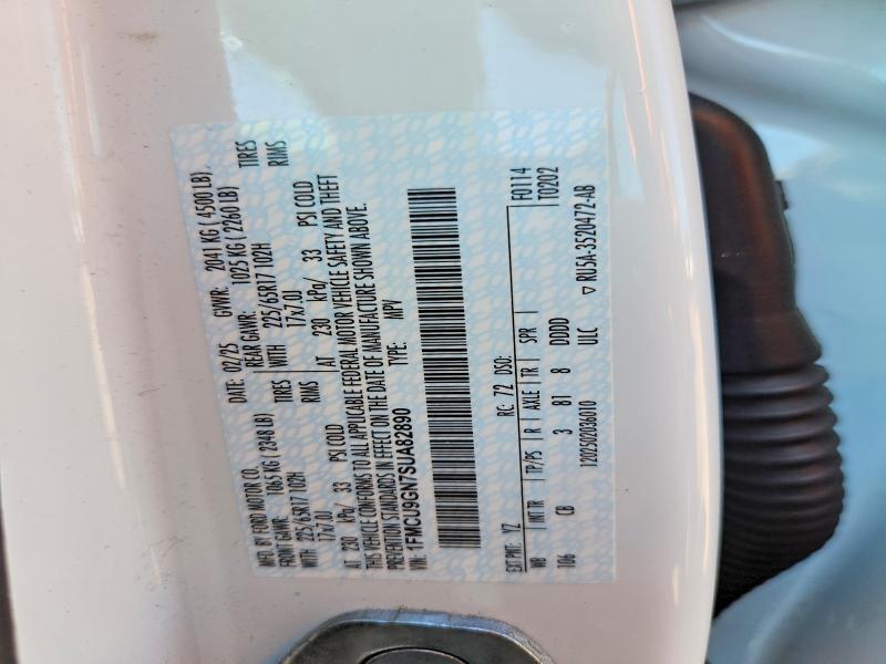 56029426 :رقم المزاد ، 1FMCU9GN7SUA82890 vin ، 2025 Ford Escape مزاد بيع