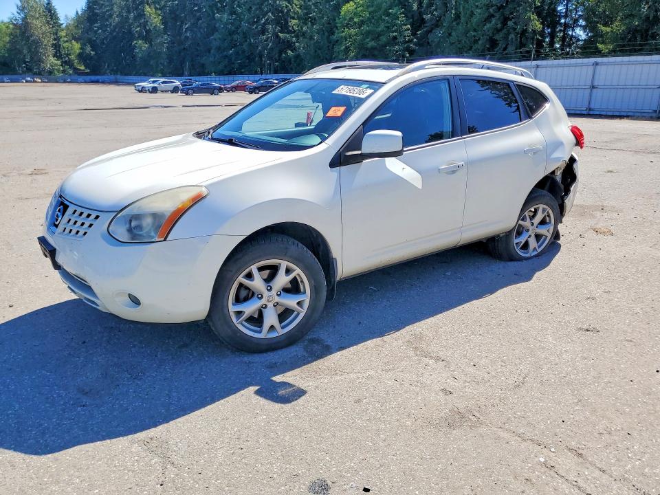 2008 Nissan Rogue მანქანა იყიდება აუქციონზე, vin: JN8AS58VX8W130652, აუქციონის ნომერი: 57195286