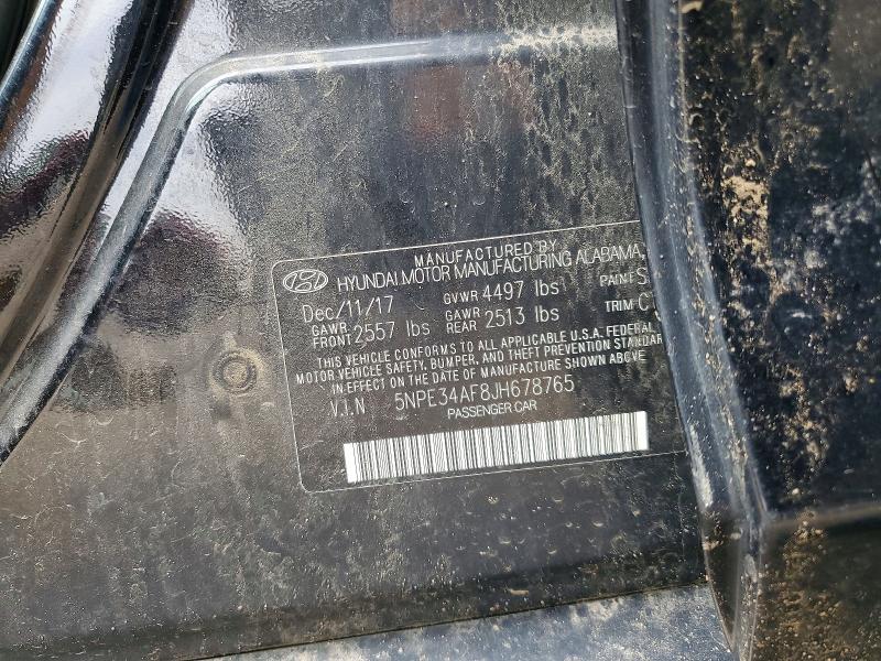 Aukcja sprzedaży 2018 Hyundai Sonata, vin: 5NPE34AF8JH678765, numer aukcji: 56879416