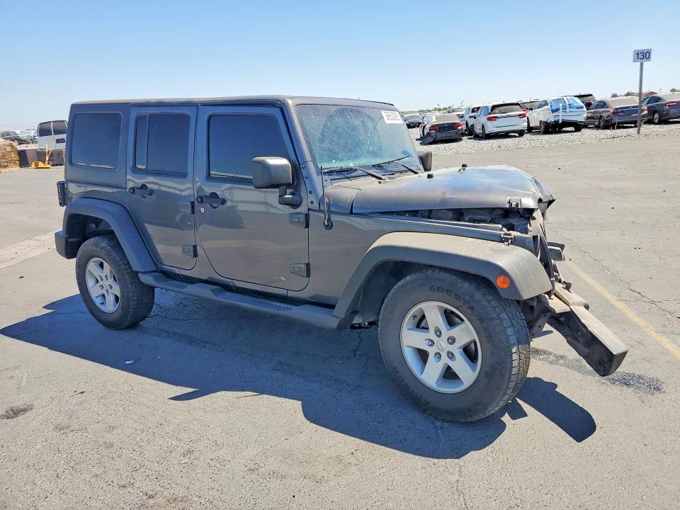 Продаж на аукціоні авто 2016 Jeep Wrangler Unlimited, vin: 1C4BJWDG8GL303746, номер лоту: 58650086