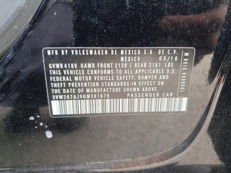 Продаж на аукціоні авто 2016 Volkswagen Jetta, vin: 3VW267AJ9GM381679, номер лоту: 55884936