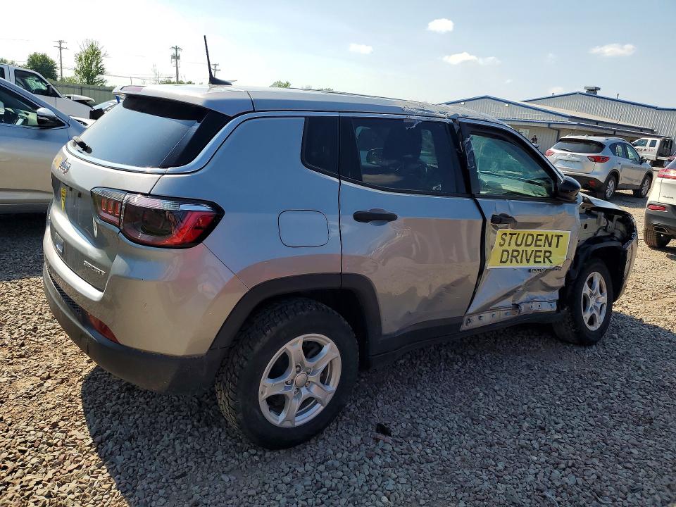 Aukcja sprzedaży 2022 Jeep Compass, vin: 3C4NJDAB3NT172351, numer aukcji: 56458046